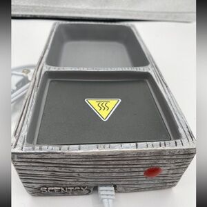 Scentsy Home Authentic Scentsy Warmer Gray Rectangle Hard to Find RARE Piece